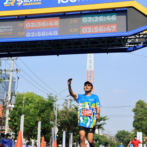 Race photo from SURABAYA ISOPLUS MARATHON 2026