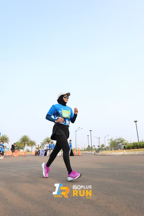 Race photo from ISOPlus Run 2024 Jakarta