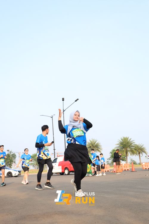 Race photo from ISOPlus Run 2024 Jakarta