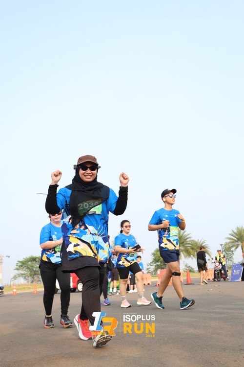 Race photo from ISOPlus Run 2024 Jakarta
