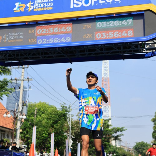 Race photo from SURABAYA ISOPLUS MARATHON 2026