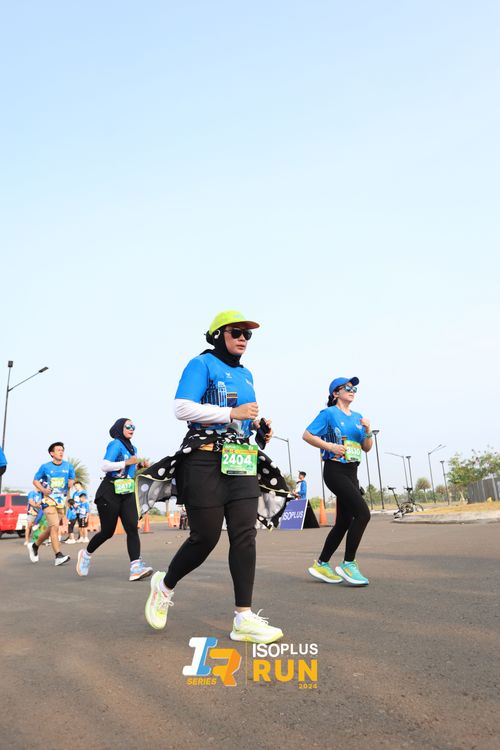 Race photo from ISOPlus Run 2024 Jakarta