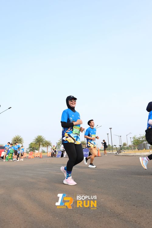 Race photo from ISOPlus Run 2024 Jakarta