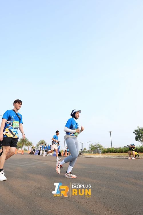 Race photo from ISOPlus Run 2024 Jakarta