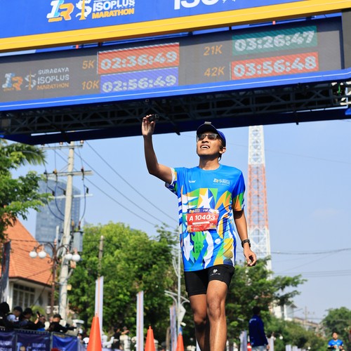 Race photo from SURABAYA ISOPLUS MARATHON 2026