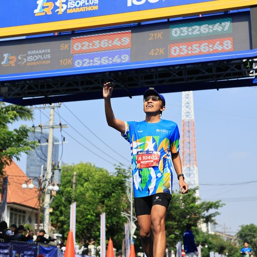 Race photo from SURABAYA ISOPLUS MARATHON 2026