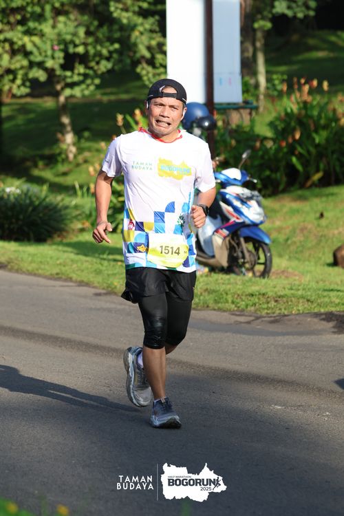 Race photo from Taman Budaya x BOGORUN 2025