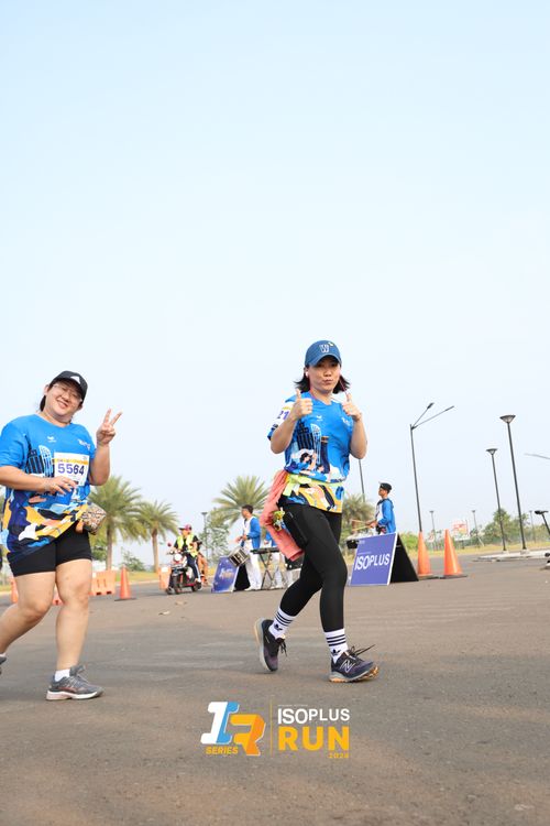Race photo from ISOPlus Run 2024 Jakarta