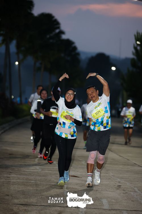Race photo from Taman Budaya x BOGORUN 2025