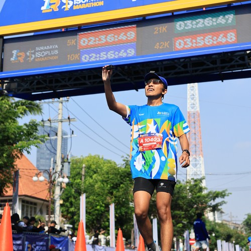 Race photo from SURABAYA ISOPLUS MARATHON 2026
