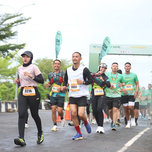 Race photo from ARUTMIN BORNEO RUN 2025