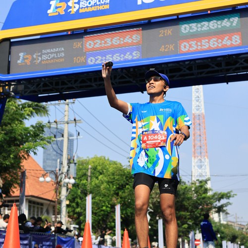 Race photo from SURABAYA ISOPLUS MARATHON 2026