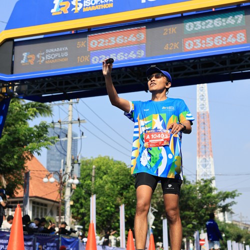 Race photo from SURABAYA ISOPLUS MARATHON 2026
