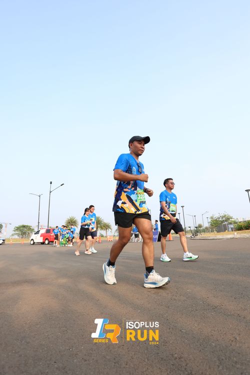 Race photo from ISOPlus Run 2024 Jakarta