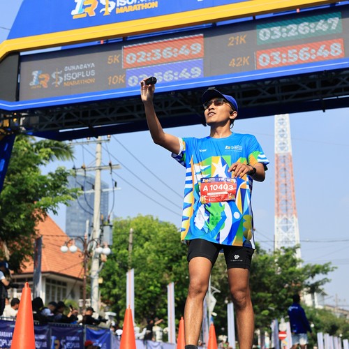 Race photo from SURABAYA ISOPLUS MARATHON 2026