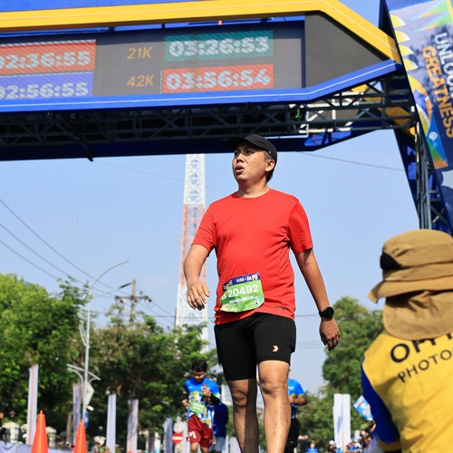 Race photo from SURABAYA ISOPLUS MARATHON 2026
