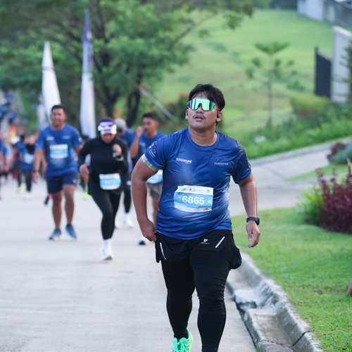 Race photo from BOGORUN 2026