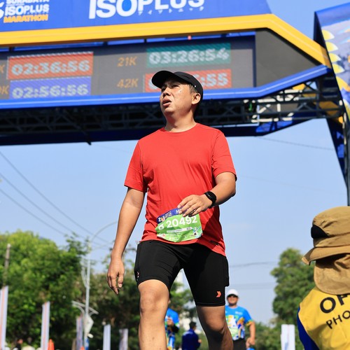 Race photo from SURABAYA ISOPLUS MARATHON 2026