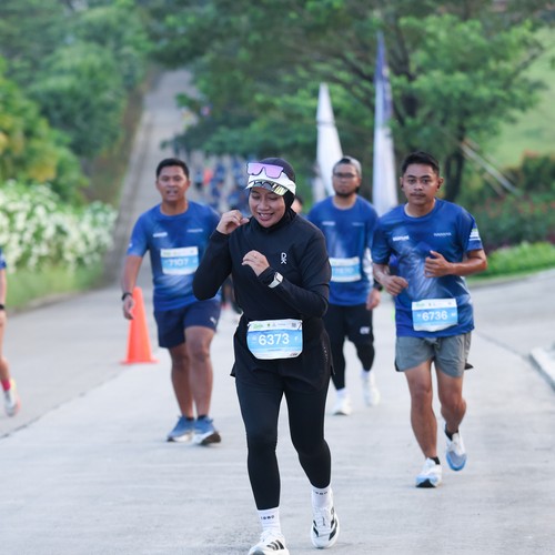 Race photo from BOGORUN 2026