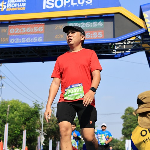 Race photo from SURABAYA ISOPLUS MARATHON 2026