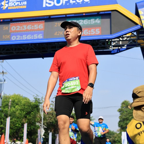 Race photo from SURABAYA ISOPLUS MARATHON 2026