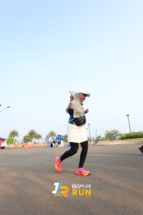 Race photo from ISOPlus Run 2024 Jakarta