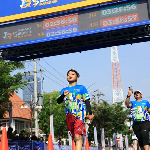 Race photo from SURABAYA ISOPLUS MARATHON 2026