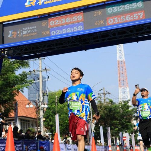 Race photo from SURABAYA ISOPLUS MARATHON 2026