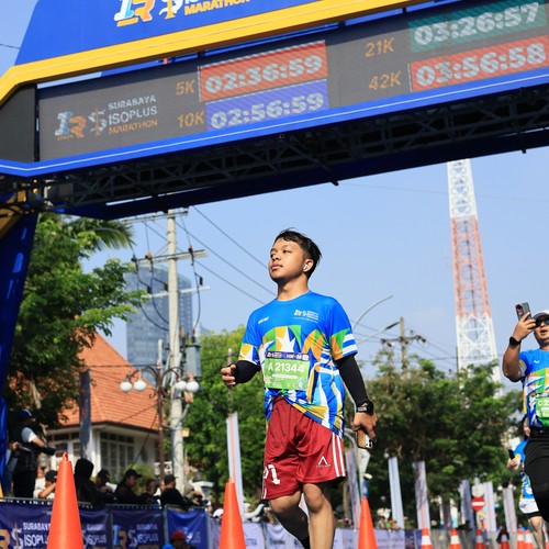 Race photo from SURABAYA ISOPLUS MARATHON 2026