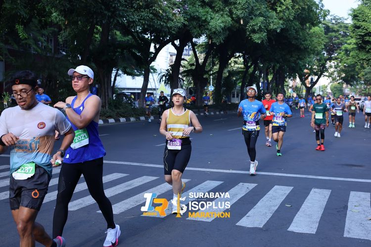 Race photo from SURABAYA ISOPLUS MARATHON 2025
