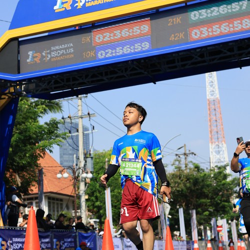 Race photo from SURABAYA ISOPLUS MARATHON 2026