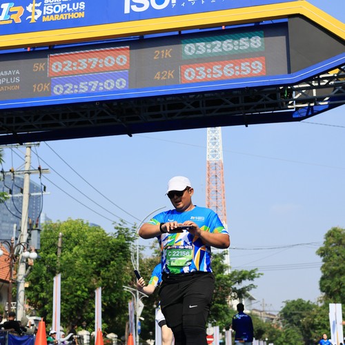 Race photo from SURABAYA ISOPLUS MARATHON 2026