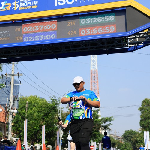 Race photo from SURABAYA ISOPLUS MARATHON 2026
