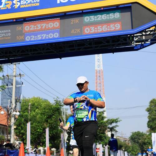 Race photo from SURABAYA ISOPLUS MARATHON 2026