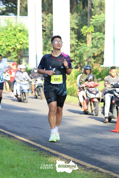 Race photo from Taman Budaya x BOGORUN 2025