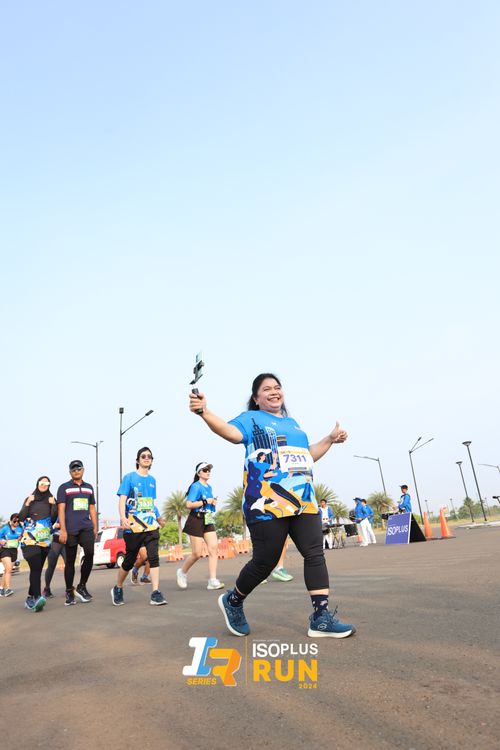 Race photo from ISOPlus Run 2024 Jakarta