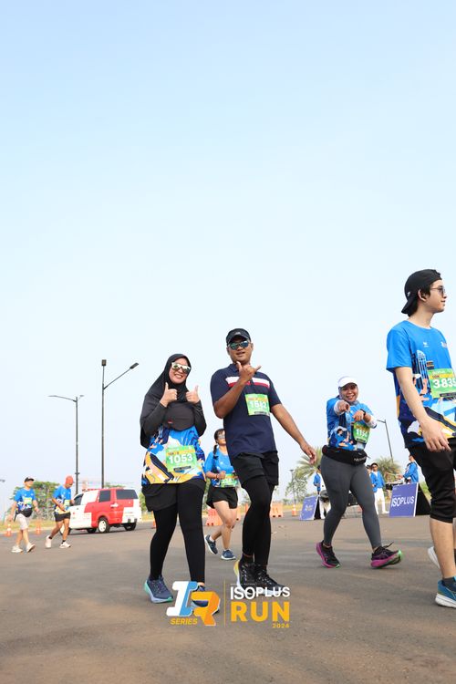 Race photo from ISOPlus Run 2024 Jakarta