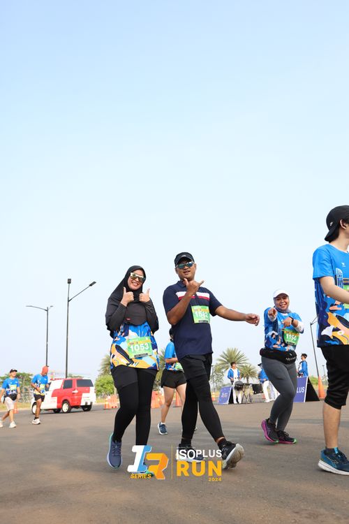 Race photo from ISOPlus Run 2024 Jakarta
