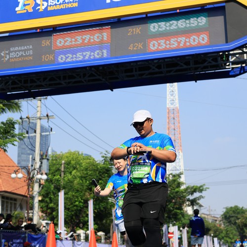 Race photo from SURABAYA ISOPLUS MARATHON 2026