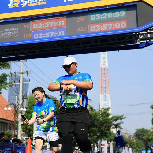 Race photo from SURABAYA ISOPLUS MARATHON 2026