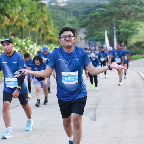 Race photo from BOGORUN 2026