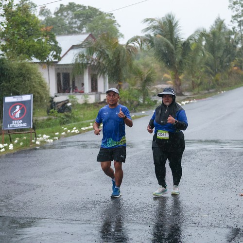 Race photo from Belitung Multisport Festival