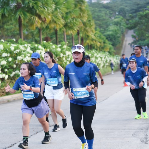 Race photo from BOGORUN 2026