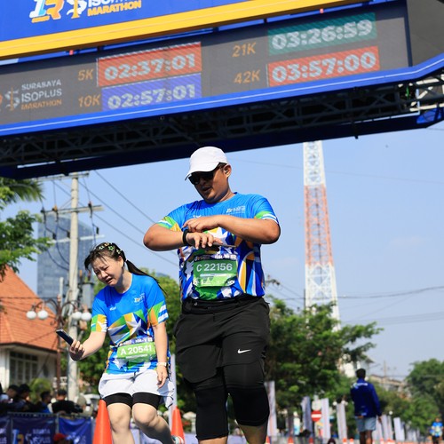 Race photo from SURABAYA ISOPLUS MARATHON 2026
