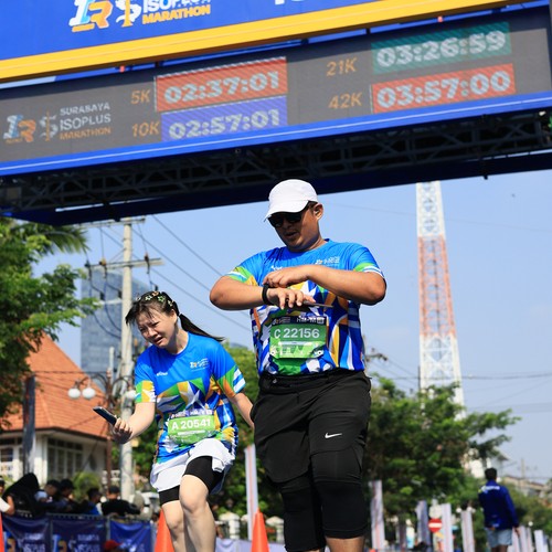 Race photo from SURABAYA ISOPLUS MARATHON 2026