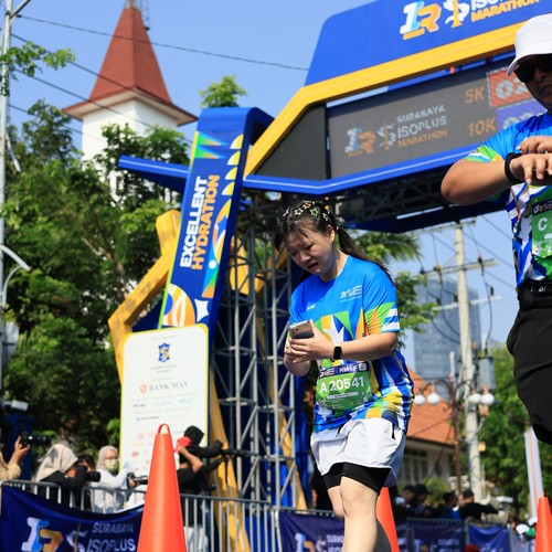 Race photo from SURABAYA ISOPLUS MARATHON 2026