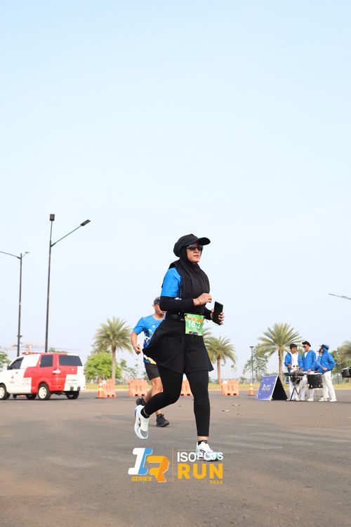 Race photo from ISOPlus Run 2024 Jakarta