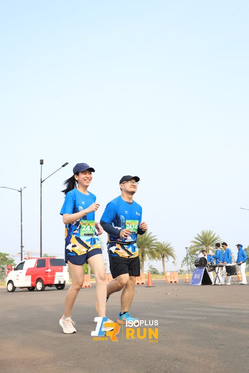 Race photo from ISOPlus Run 2024 Jakarta