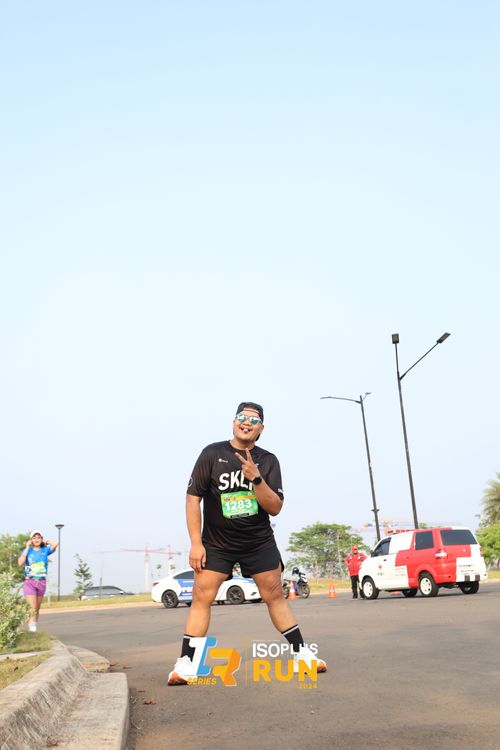 Race photo from ISOPlus Run 2024 Jakarta