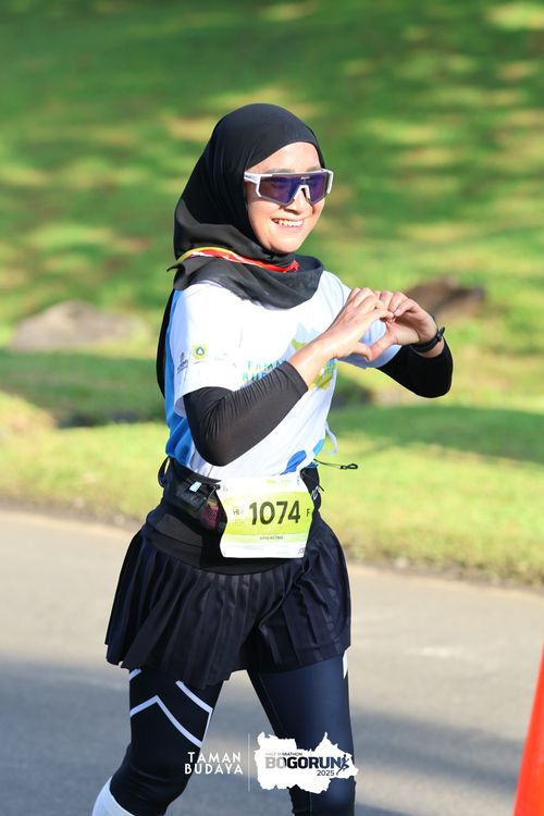 Race photo from Taman Budaya x BOGORUN 2025